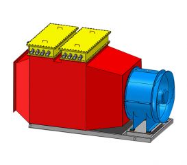 礦用防爆熱風(fēng)機(jī)組 RZD1-系列
